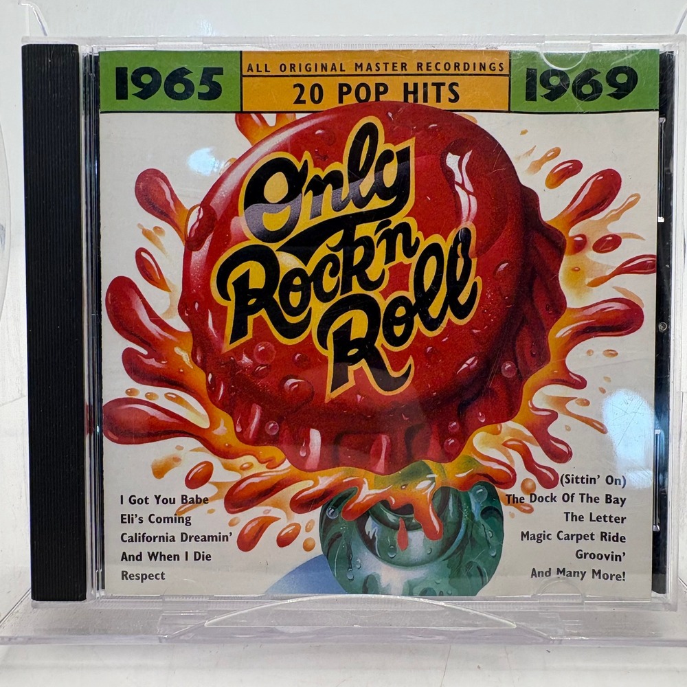 Only Rock n Roll 1965-1969 20 Pop Hits Compilation CD JCD-3126 Warner Special
